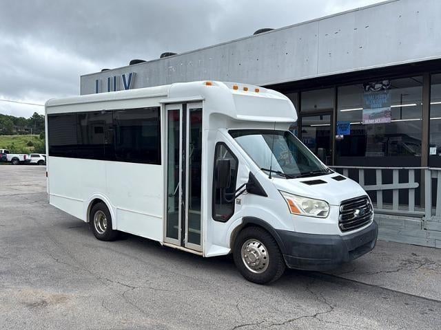 2017 Ford Transit Cutaway T-350 DRW 138" WB 10360 GVWR in White — front three-quarter view