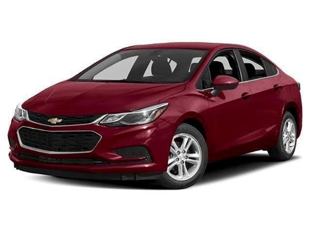 2018 Chevrolet Cruze Sedan LT (Automatic) in Cajun Red Tintcoat — front three-quarter view