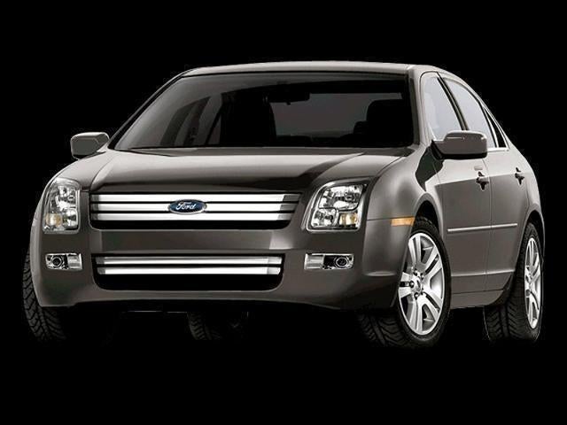 2009 Ford Fusion 4dr Sdn I4 SEL FWD in Tuxedo Black Metallic — front three-quarter view
